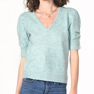 Greylin Glendon Cozy Gathered Sleeve Knit Top